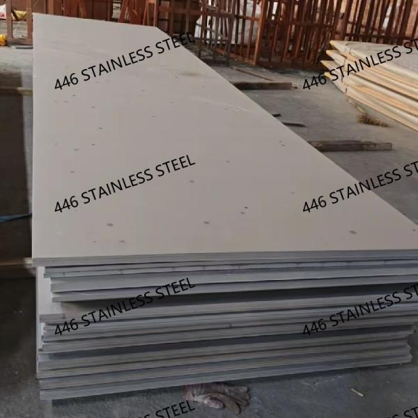 Alloy 446 Stainless Steel Plate 1.0 - 40.0mm Hot Rolled Forged Plate Laser Cutting Plates