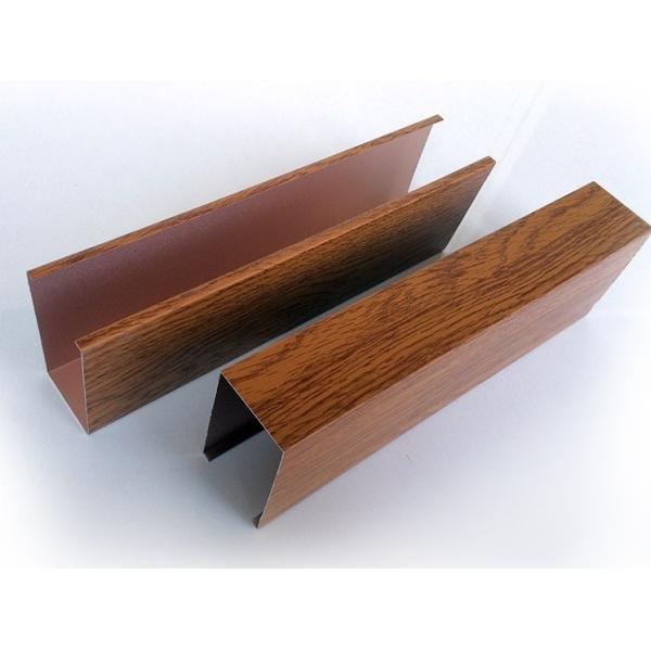 Buy U-Shape Aluminum Baffle Ceiling Metal False Ceiling at wholesale prices