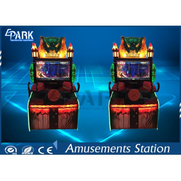 Special Design Fiberglass Material Electronic Shooting Arcade Machines For Kids