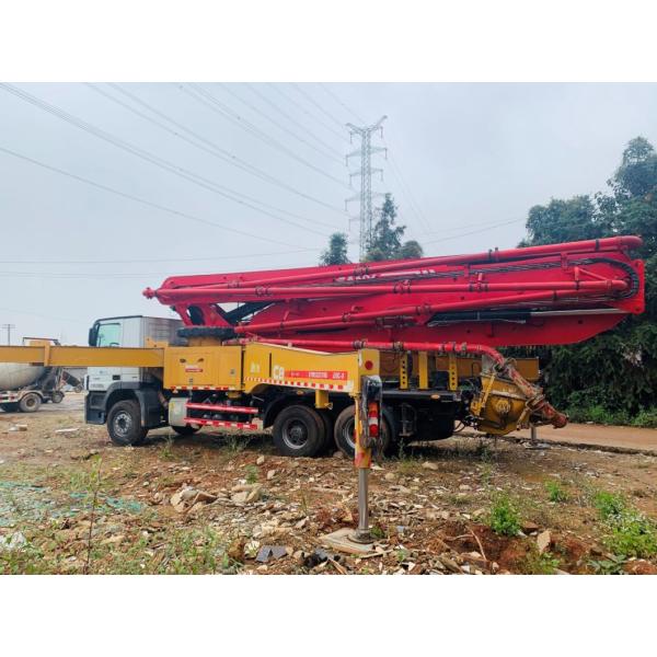 Used Concrete Pump 49m Truck Mounted Pump with Mecerdes Benz