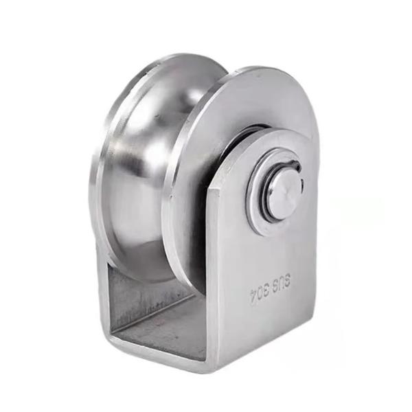 Buy Hotel / Home 2" 3" 4" Y U V Groove Steel / Stainless Steel Sliding Gate Wheels at wholesale prices