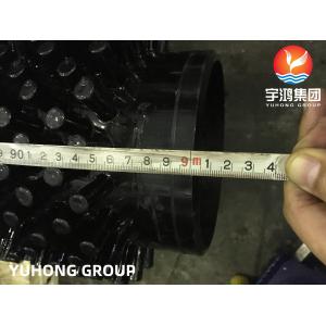 ASTM A335 Gr. P5 P9 P11 P22 Alloy Steel Studded Fin Tube , Tubos Aletados