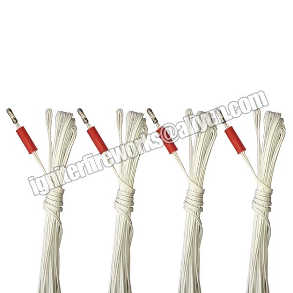 CE 5m 0.50mm Copper Wire Electric Igniter For Fireworks