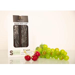 Lightweight Washable 20g Wig Net Cap , Invisible Wig Cap S M L Black Color