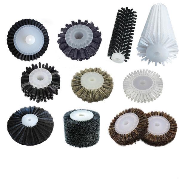 Buy Custom Industrial Conveyor Cylinder Nylon Roller Brush For Cleaning at wholesale prices