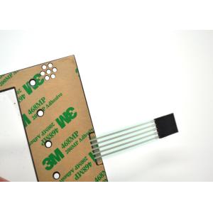 Waterproof 4 Metal Dome Tactile Membrane Keyboard For Electronic Components