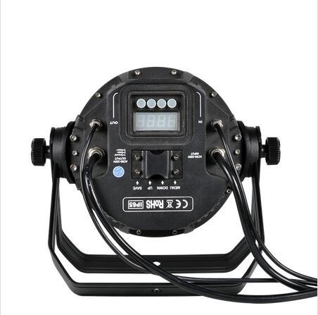 Outdoor 54 * 3W RGBW LED Par Can Lights 50000 Hours Life Span