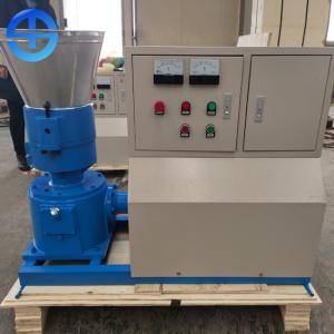 10% Moisture Flat Die 120mm Biomass Pellet Machine