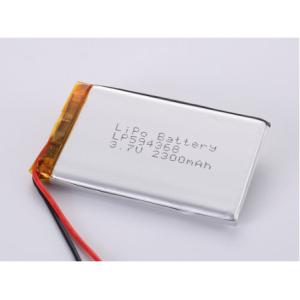 China Oem Acceptable Open Voltage 3.7V 2300MAH Lithium Polymer Battery with 1 Year Shelf Life and Nominal Voltage of 3.7v on sale