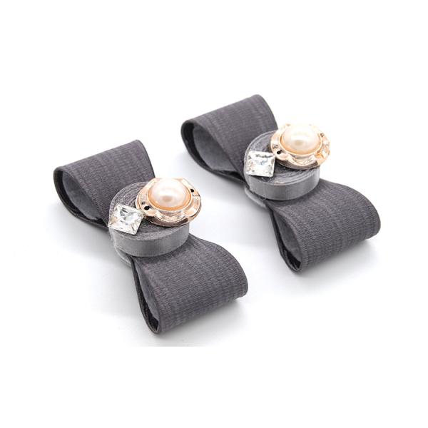 2026 showbowFashion Style Ladies Shoes Clip Accessories Butterfly Knot Shape