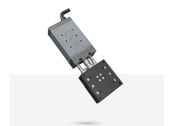 Electric linear sliding table ultra-thin size direct drive closed-loop control technology with 1mm lead