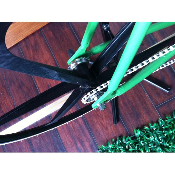 Custom Color Fixed Gear Bike with Aluminum Alloy Frame and Magnesium Alloy Teny Wheel