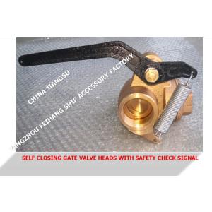 37NF-65A sea water tank depth sounding self-closing valve, self-closing measuring pipe head with insurance