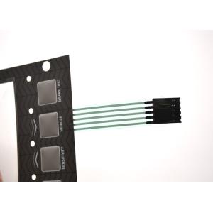 Waterproof 4 Metal Dome Tactile Membrane Keyboard For Electronic Components