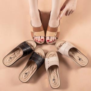 BS083 Amazon Hot Style 2021 European And American Slippers Female Car Line Non