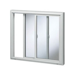 Buy 2.0mm 2600mm Horizontal Sliding Double Glazed Windows at wholesale prices