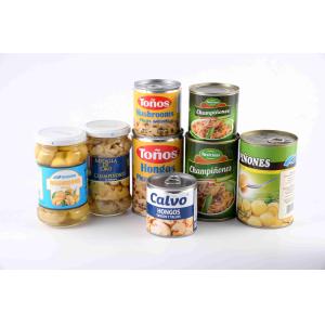 Salty Delicious Canned Whole Mushrooms High Temperature Sterilization