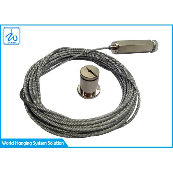 Buy Brass Wire Clamp Lighting Suspension Kit Aircraft Cable Gripper at wholesale prices