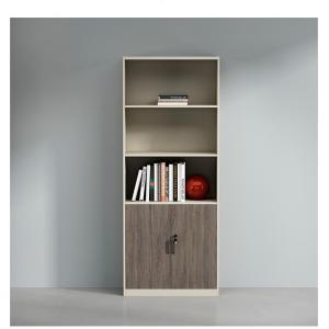 2PCS OEM File Cabinet E1 Melamine Material Executive Filing Cabinet for Home and