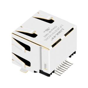 LPJES101XCNL Tab Up Without LED 1X1 Port SMT RJ45 Jack Without Integrated