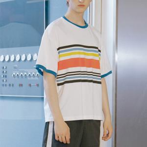 Custom Summer Casual Stripped Cool Shirts For Boys Round Neck XS-XXXXXL