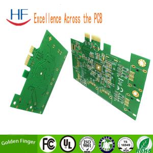 High Precision PCB Prototype Board Soldering Single Sided Gold Finger