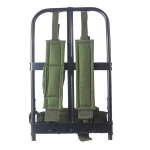 Unisex Oxford Outdoor Training Backpack With Metal Holder For Outdoor Exploratio