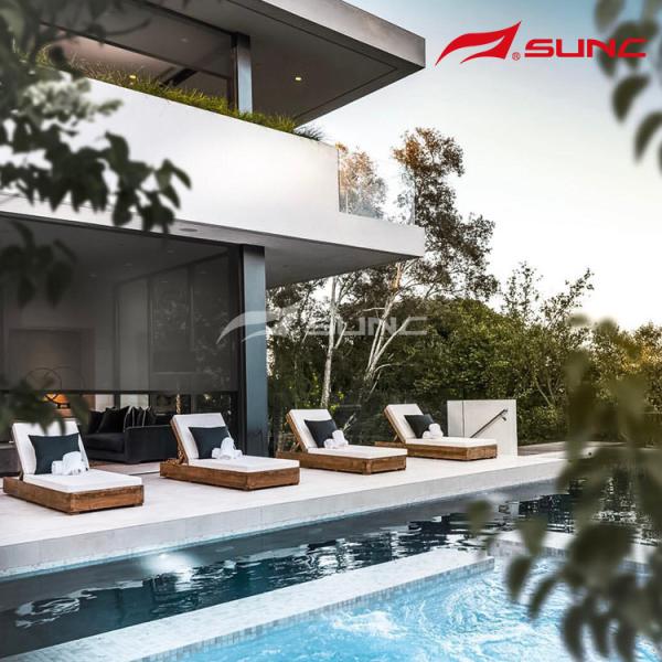 Buy Comfortable Restaurant Balcony PVC Zip Track Blinds PVDF Treatment at wholesale prices