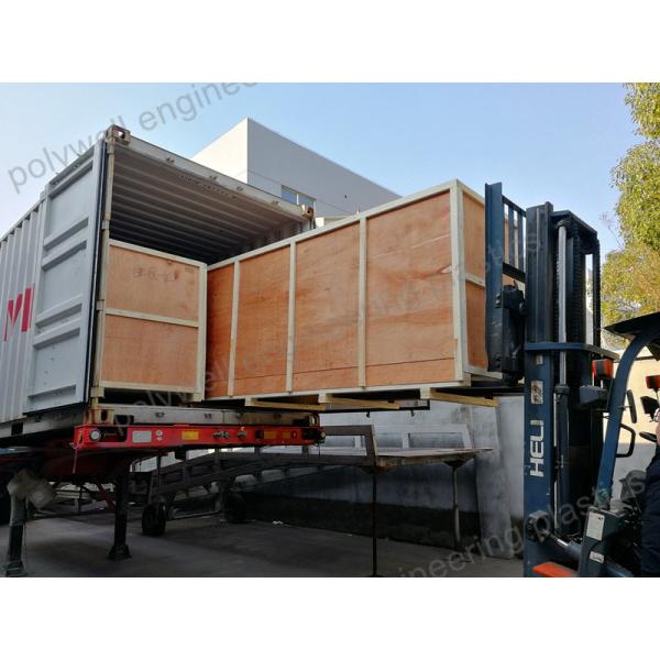 PA66 GF25 Strip Single Screw Plastic Extruder Machine For Thermal Barrier Aluminum Profile