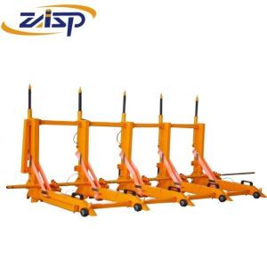 Portable Mobile Vehicle Barrier System With Yellow IP68 Protection Class
