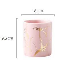 Customizable Logo Ceramic Candle Vessels , Porcelain Empty Candle Jars For