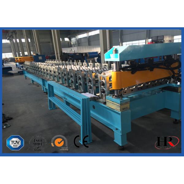 Simple Self-locked Roof Series Roofing Tile Forming Machine / Improved Bender