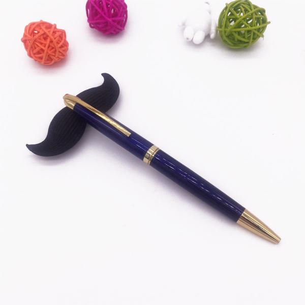 Buy popular hot sale metal pen with golden part twist ball pen for promotion at wholesale prices