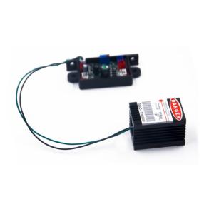 Quality 515nm 60mw Green Dot Beam Laser Module With TTL Modulation For Laser Stage Light for sale