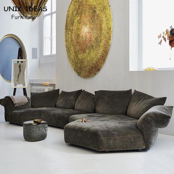 Buy 120 Inch Small Sectional Couches With Chaise Lounge Leather Home Adjustable Star at wholesale prices