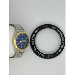 Original Quartz Waterproof Wristwatch Dual Calendar Function Watch