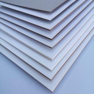 Moisture Proof Grey Cardboard Sheets Coated Grey Chipboard Paperboard 350gsm