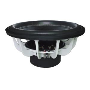 Double Magnet 3" Voice Coil 1.5kHz 90dB 15 Inch Car Subwoofer