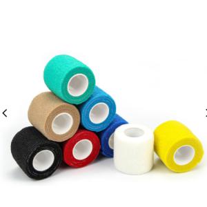Medical Non Woven Easily Torn Self Adhesive Cohesive Bandage Elastic