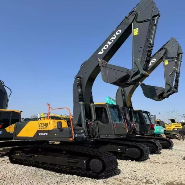 Secondhand Excavator Original VOLVO EC240 used Hydraulic 24ton Crawler Digger