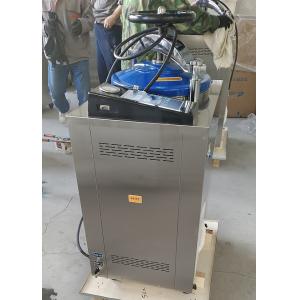 75L Internal Circulation Vertical Pressure Steam Sterilizer Hand Wheel Quick