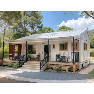 Fireproof Rock Wool Sandwich Panel For Contemporary Design Flat Pack Container