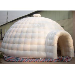 Outdoor Durable Igloo Dome Tent 7 X 7 X 4 M PVC Tarpaulin For Advertising