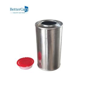 Metal 250ml Paint Tin Containers for Chemical Industry Package
