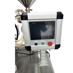 Two-color mildy wash cream screw heating filling machine with large capacity