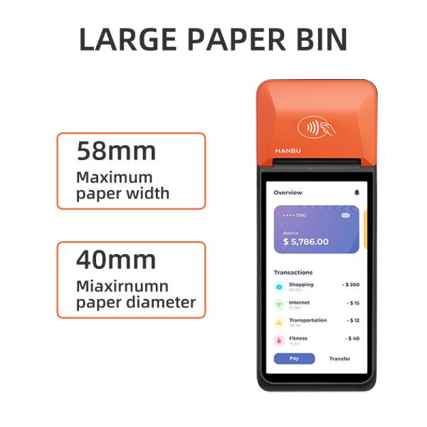 Buy POS Terminal With 58mm Printer Customized To Meet Customer Requirements Offer MDM System at wholesale prices