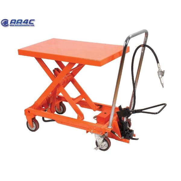 Buy AA4C Pneumatic Hydraulic Cart And Hydraulic Double-function Table Truck at wholesale prices