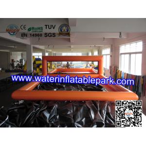 Waterproof Indoor Inflatable Bouncy Volleyball Court Rental / Inflatable Pool
