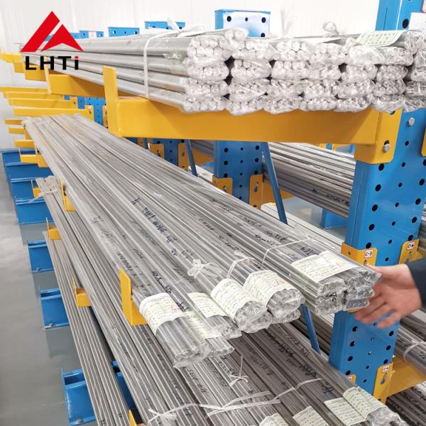 Customized Solid Titanium Rod Gr1 Gr5 Gr7 Good Thermal Conductivity Low Density