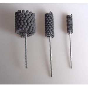 Abrasive Ball Flex Hone CNC Deburring Industrial Brushes silicone carbide